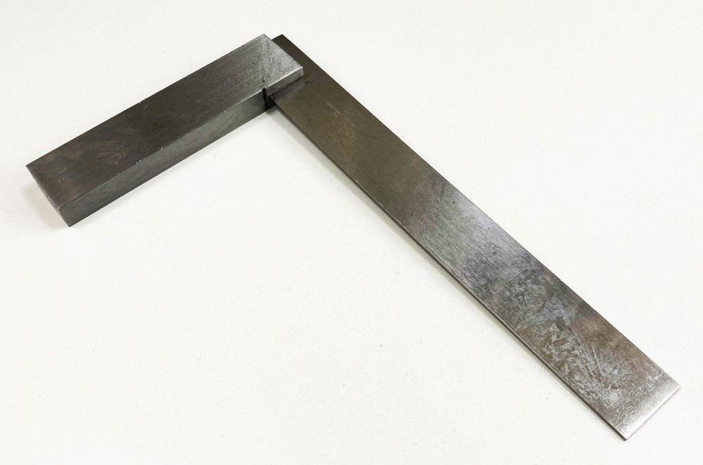 ENGINEERS SQUARE 200mm SOLID STEEL - TOOLZONE KDPMS073 thumbnail 3