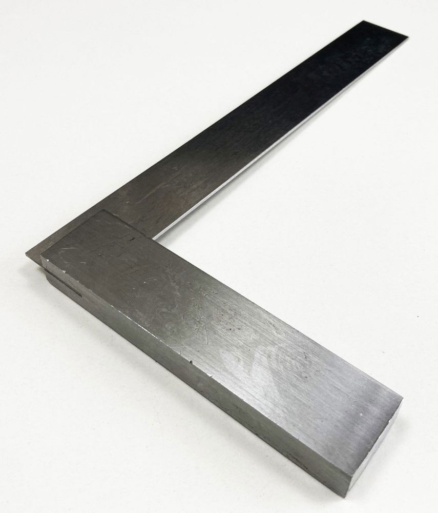 ENGINEERS SQUARE 200mm SOLID STEEL - TOOLZONE KDPMS073 thumbnail 4