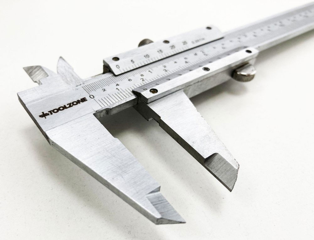 PRECISION VERNIER CALIPER 150mm IN CASE - TOOLZONE KDPMS088 thumbnail 3