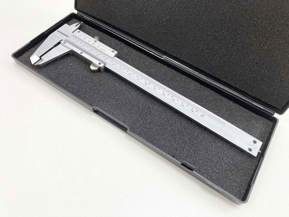 PRECISION VERNIER CALIPER 150mm IN CASE - TOOLZONE KDPMS088 thumbnail 4