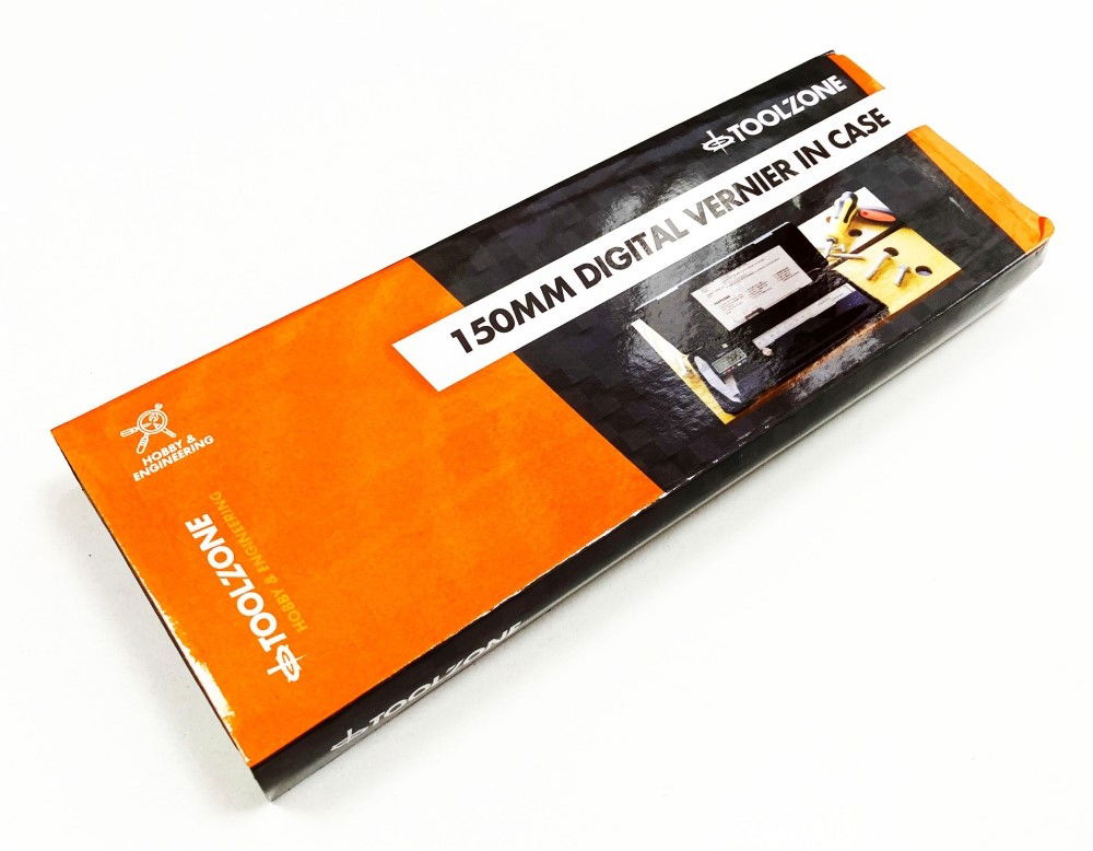 DIGITAL VERNIER CALIPER 150mm IN CASE +/-0.02mm ACCURACY - TOOLZONE KDPMS092 thumbnail 2