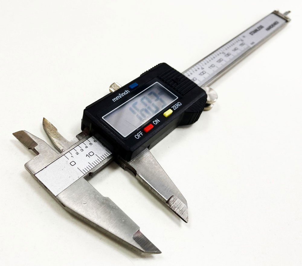 DIGITAL VERNIER CALIPER 150mm IN CASE +/-0.02mm ACCURACY - TOOLZONE KDPMS092 thumbnail 5