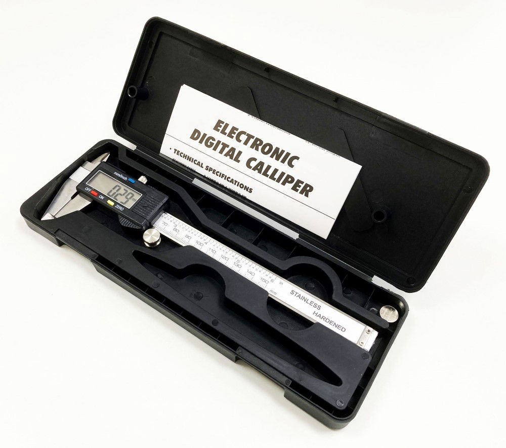 DIGITAL VERNIER CALIPER 150mm IN CASE +/-0.02mm ACCURACY - TOOLZONE KDPMS092 thumbnail 8