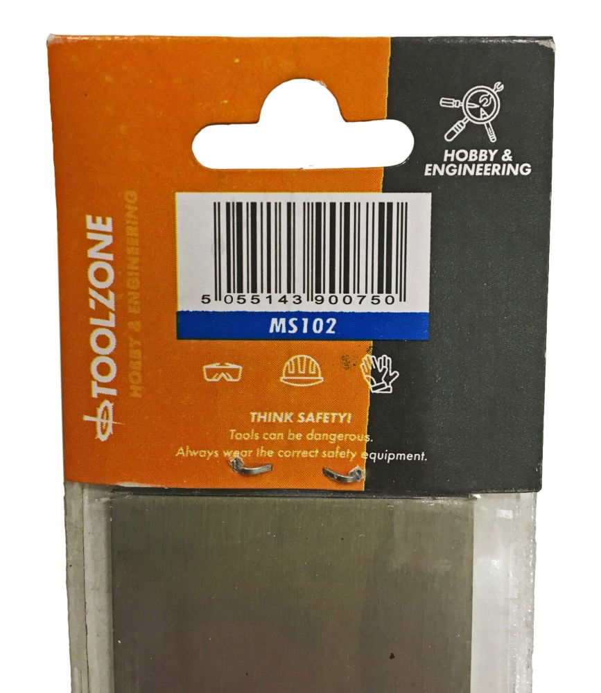 STAINLESS STEEL RULER 1m 1.5mm THICKNESS METRIC AND IMPERIAL - TOOLZONE KDPMS102 thumbnail 5