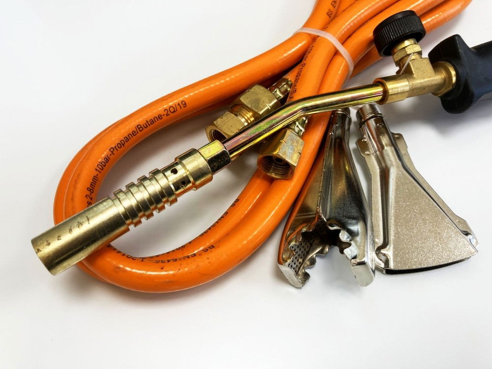PLUMBER GAS TORCH KIT WITH 1.5m HOSE VARIABLE CONTROL PROPANE ONLY - TOOLZONE KDPPB022 thumbnail 3