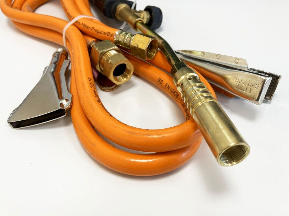 PLUMBER GAS TORCH KIT WITH 1.5m HOSE VARIABLE CONTROL PROPANE ONLY - TOOLZONE KDPPB022 thumbnail 4