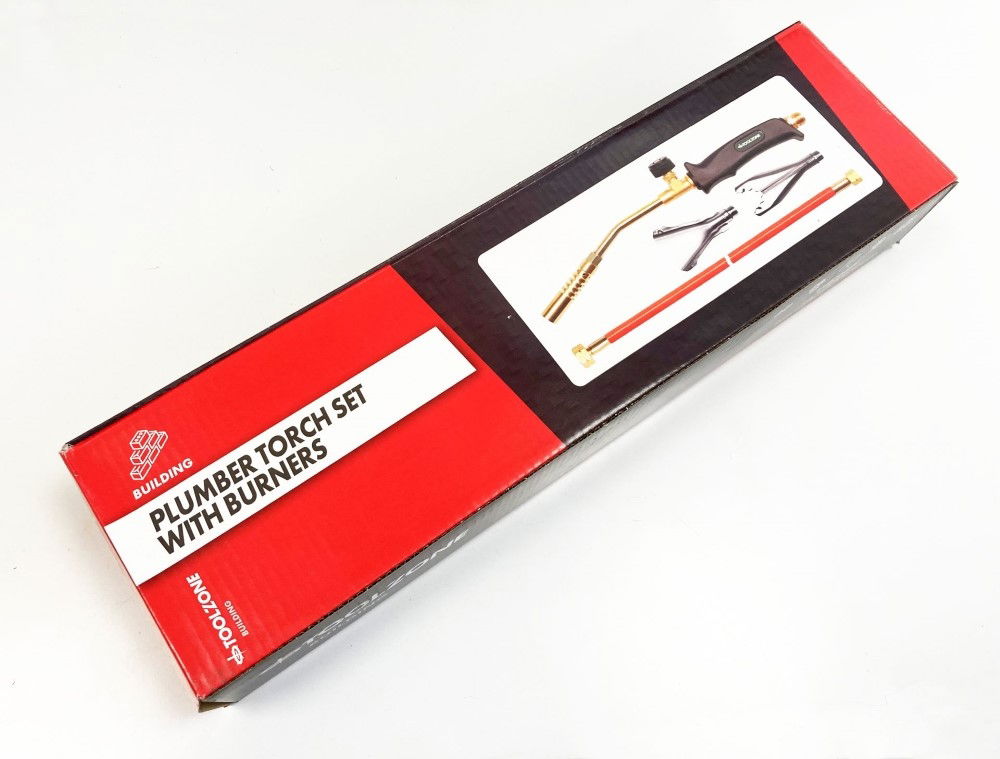 PLUMBER GAS TORCH KIT WITH 1.5m HOSE VARIABLE CONTROL PROPANE ONLY - TOOLZONE KDPPB022 thumbnail 7