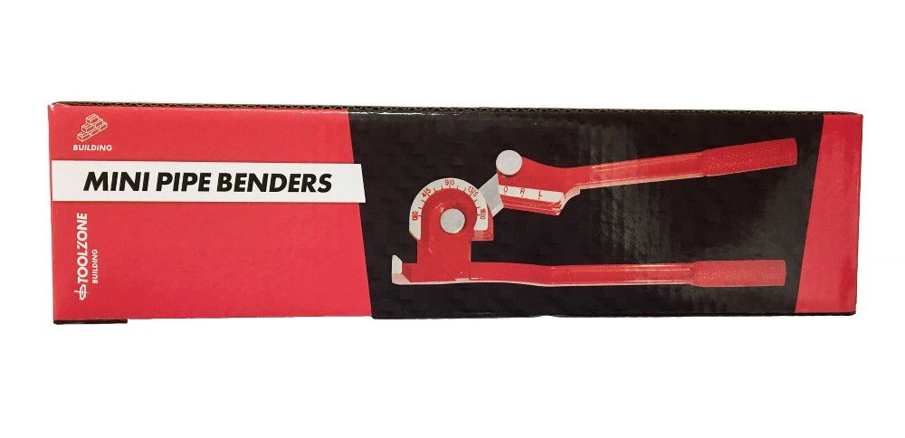 MINI PIPE BENDER 6mm 8mm 10mm UP TO 180° 260mm LENGTH - TOOLZONE KDPPB049 thumbnail 2
