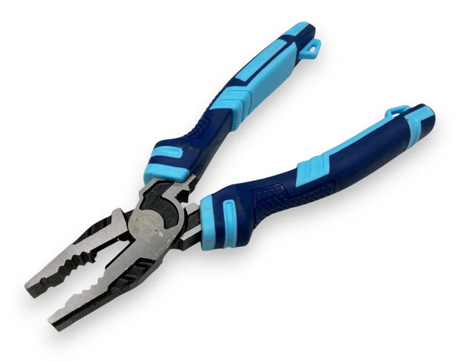 ELITE 8'' INDUSTRIAL HEAVY DUTY CUTTER GRIP COMBINATION PLIERS - TOOLZONE KDPPL114 thumbnail 2