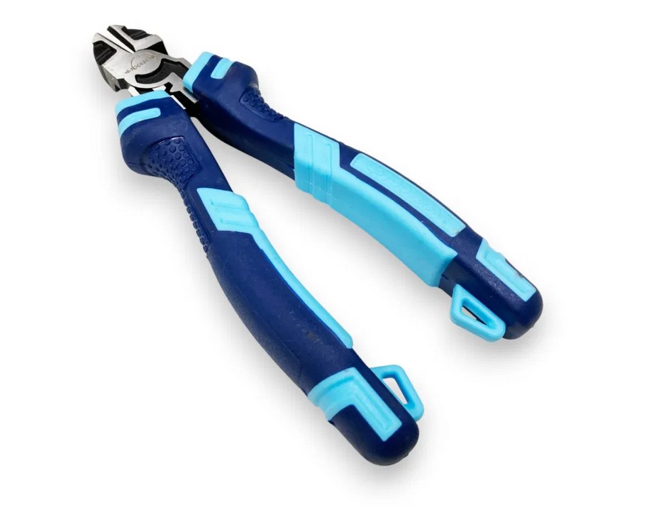 ELITE 7'' INDUSTRIAL HEAVY DUTY SIDE CUT CUTTER PLIERS - TOOLZONE KDPPL116 thumbnail 2