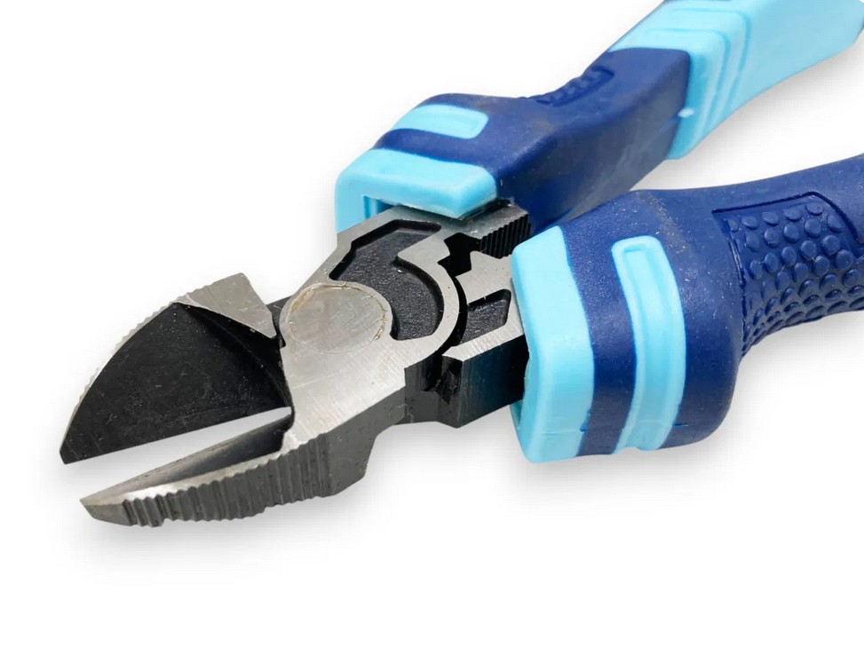 ELITE 7'' INDUSTRIAL HEAVY DUTY SIDE CUT CUTTER PLIERS - TOOLZONE KDPPL116 thumbnail 3