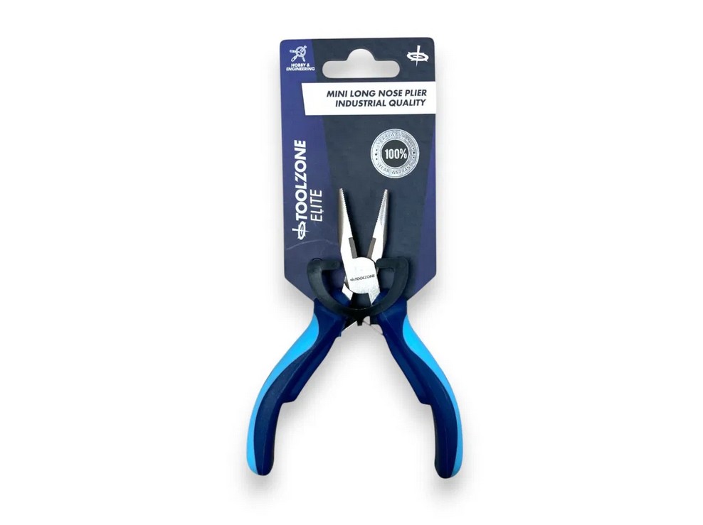 ELITE MINI NEEDLE NOSE & CUTTER PLIERS  - TOOLZONE KDPPL119 image 1
