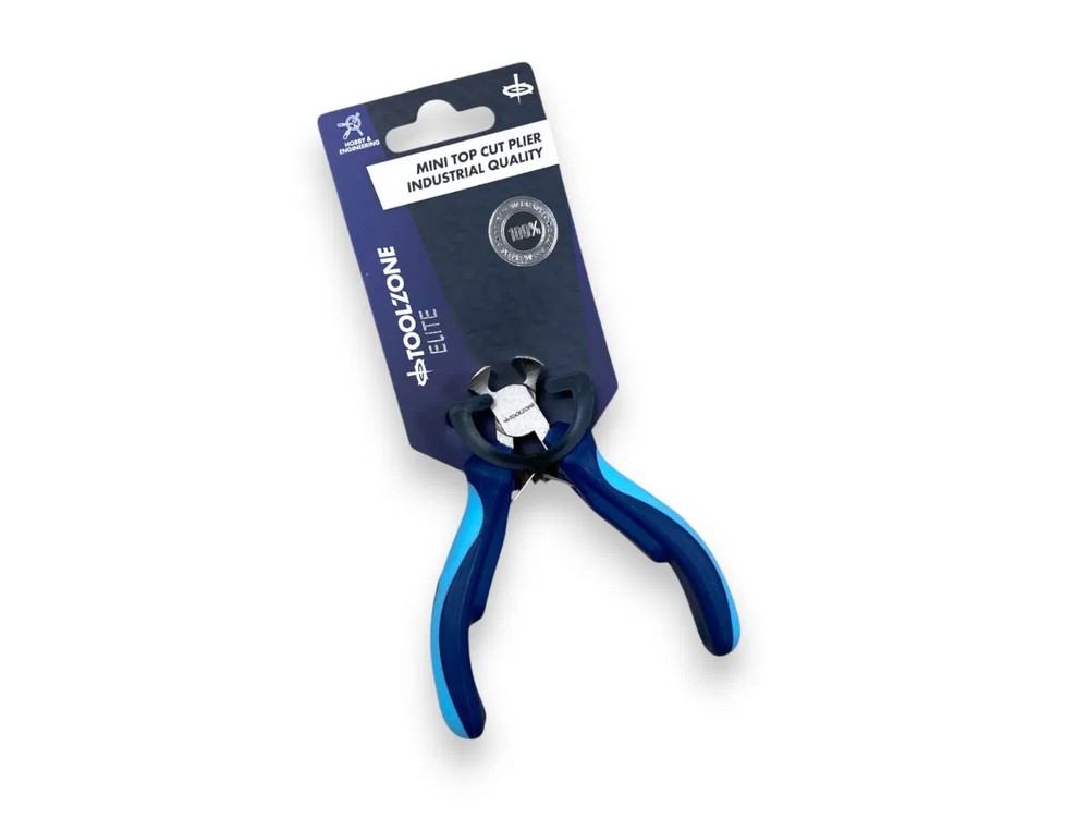 ELITE MINI TOP CUT PLIERS ZIP TIE CABLE CUTTER - TOOLZONE KDPPL121 image 1