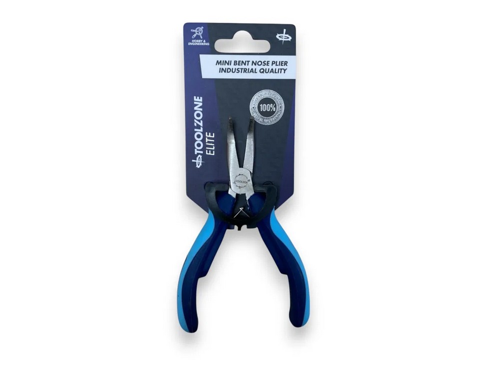 ELITE MINI BENT NOSE PLIERS CIRCLIP - TOOLZONE KDPPL122 image 1