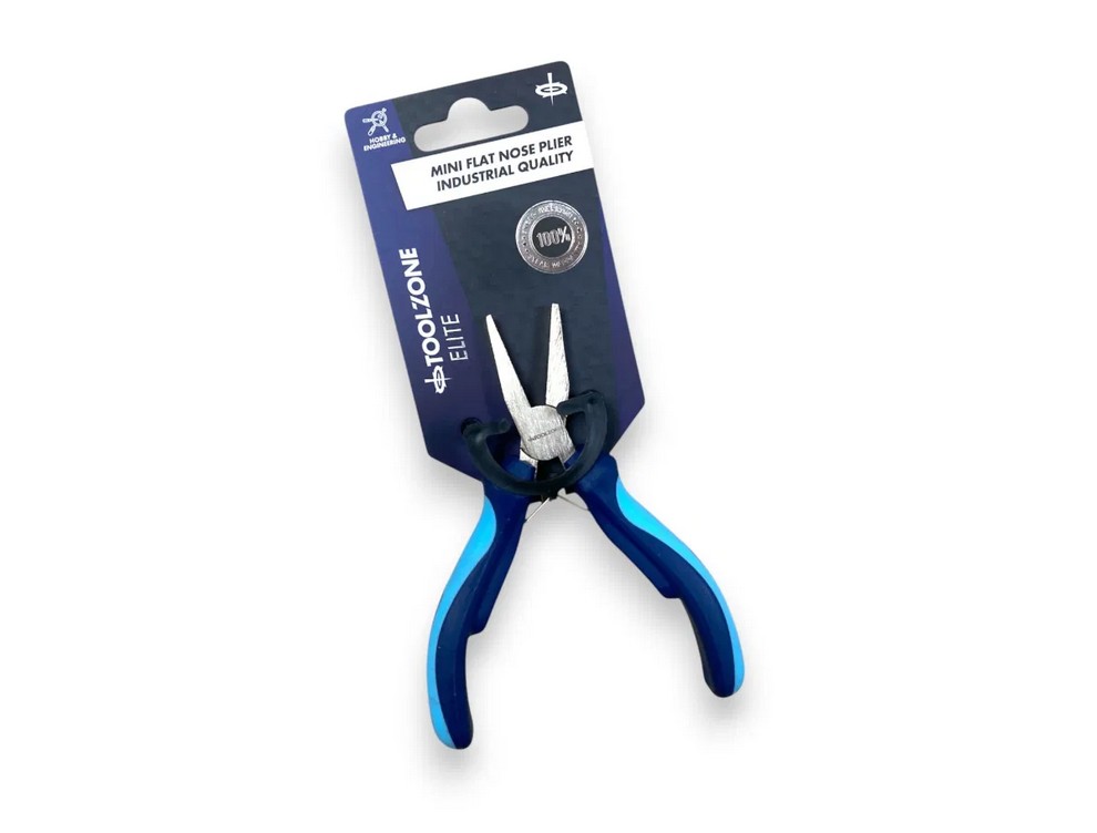 ELITE MINI FLAT NOSE PLIERS CIRCLIP - TOOLZONE KDPPL123 image 1