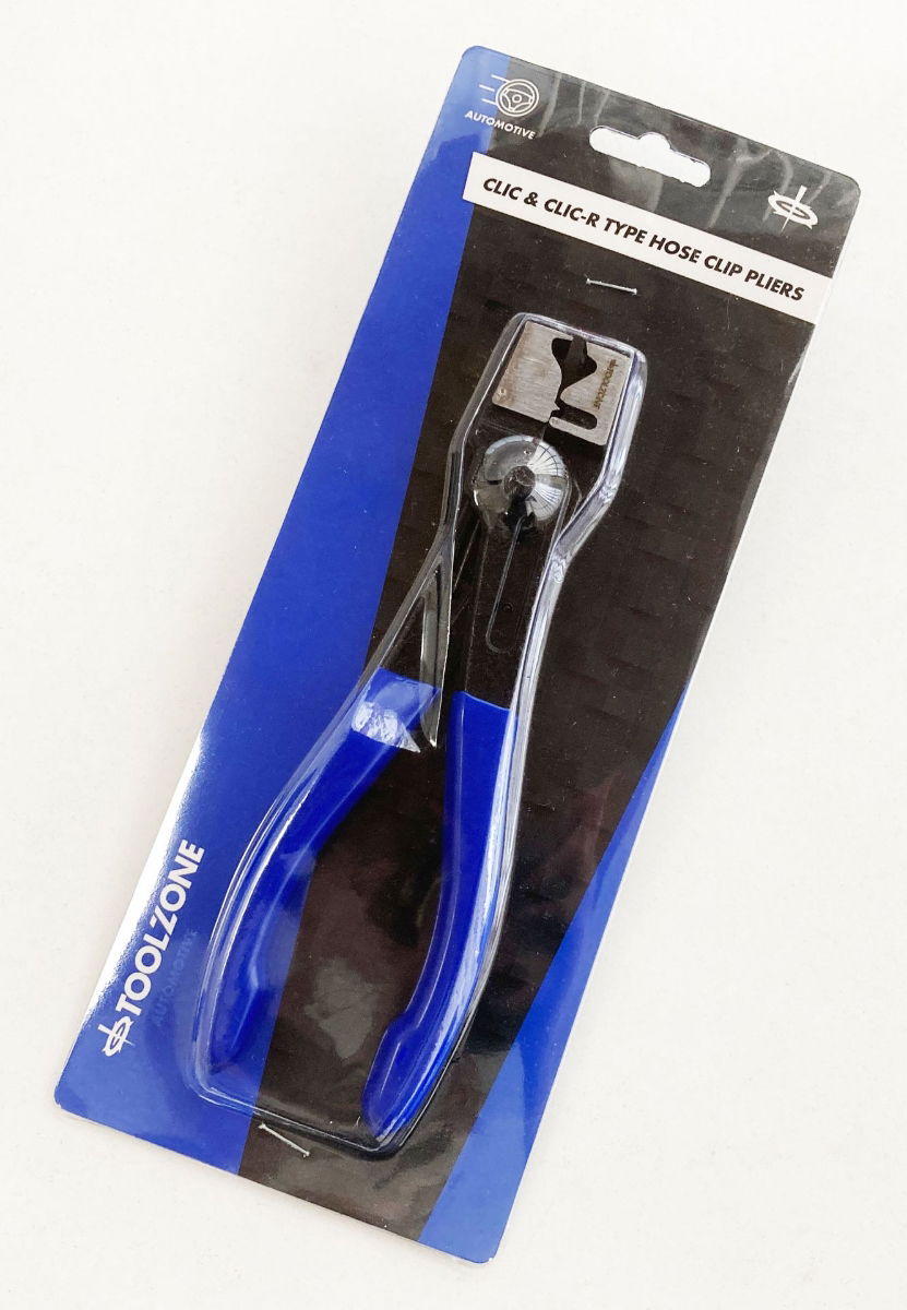 HOSE CLIP PLIER FOR CLIC AND R CLIP TYPE SPRING LOADED HANDLES - TOOLZONE KDPPL126 thumbnail 3