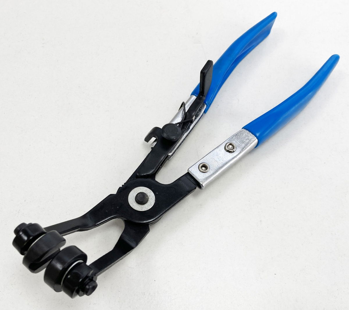 ANGLED HOSE CLIP CLAMP PLIER SWIVEL JAWS - TOOLZONE KDPPL128 thumbnail 5
