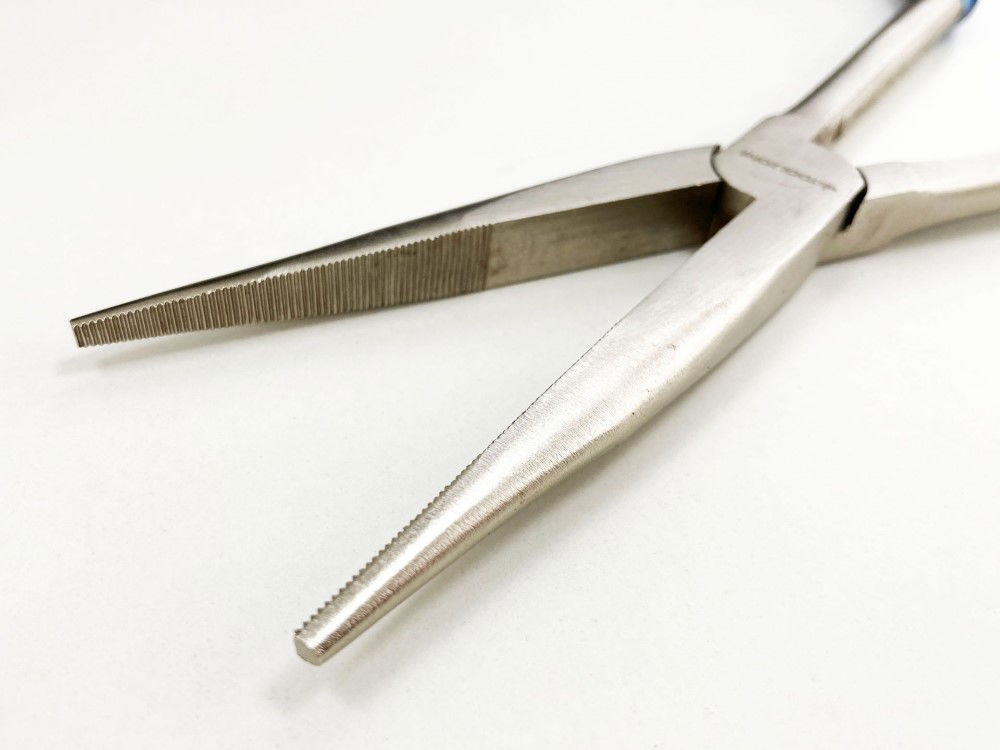 LONG NOSE PLIERS STRAIGHT 11 CRV SOFT GRIP HANDLES - TOOLZONE KDPPL132 thumbnail 6
