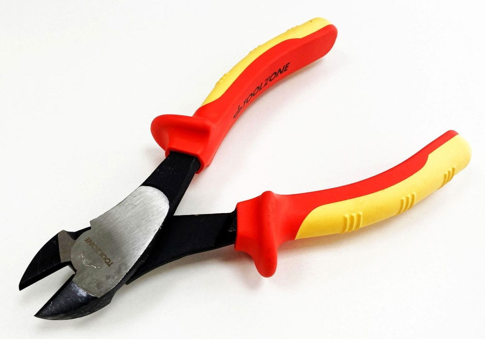 SIDE CUTTER PLIER VDE 7 1/2 6150 CRV STEEL 1000V - TOOLZONE KDPPL135 thumbnail 5