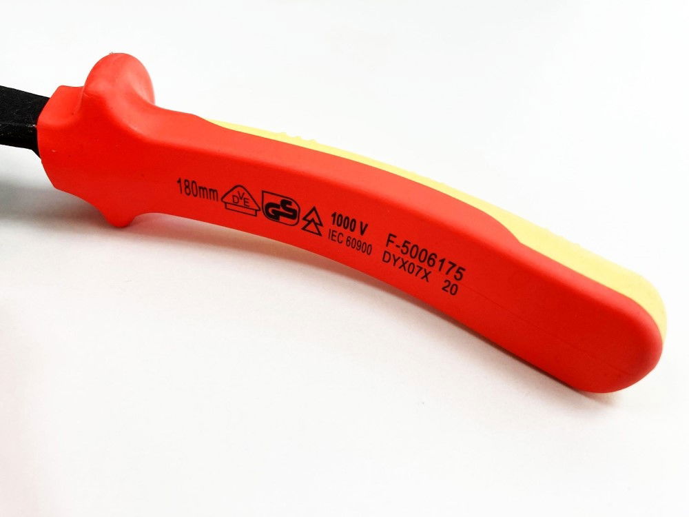 SIDE CUTTER PLIER VDE 7 1/2 6150 CRV STEEL 1000V - TOOLZONE KDPPL135 thumbnail 7