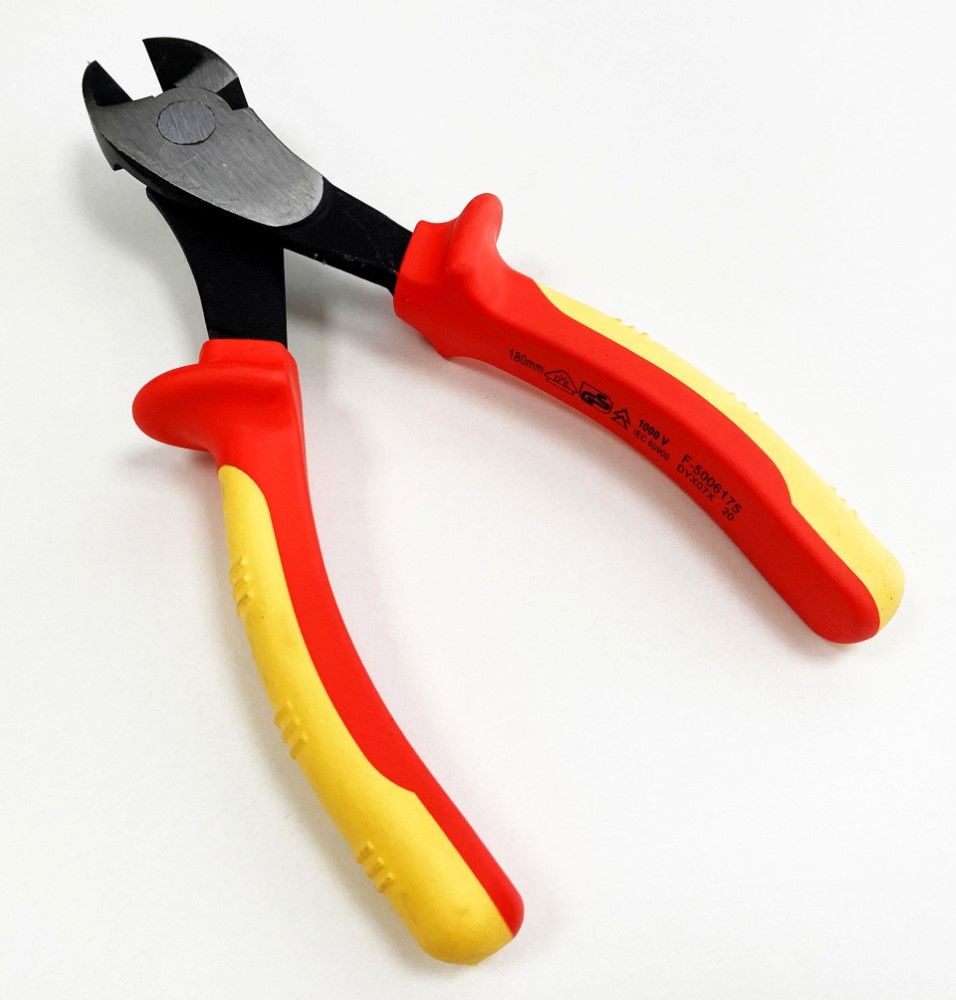 SIDE CUTTER PLIER VDE 7 1/2 6150 CRV STEEL 1000V - TOOLZONE KDPPL135 thumbnail 8