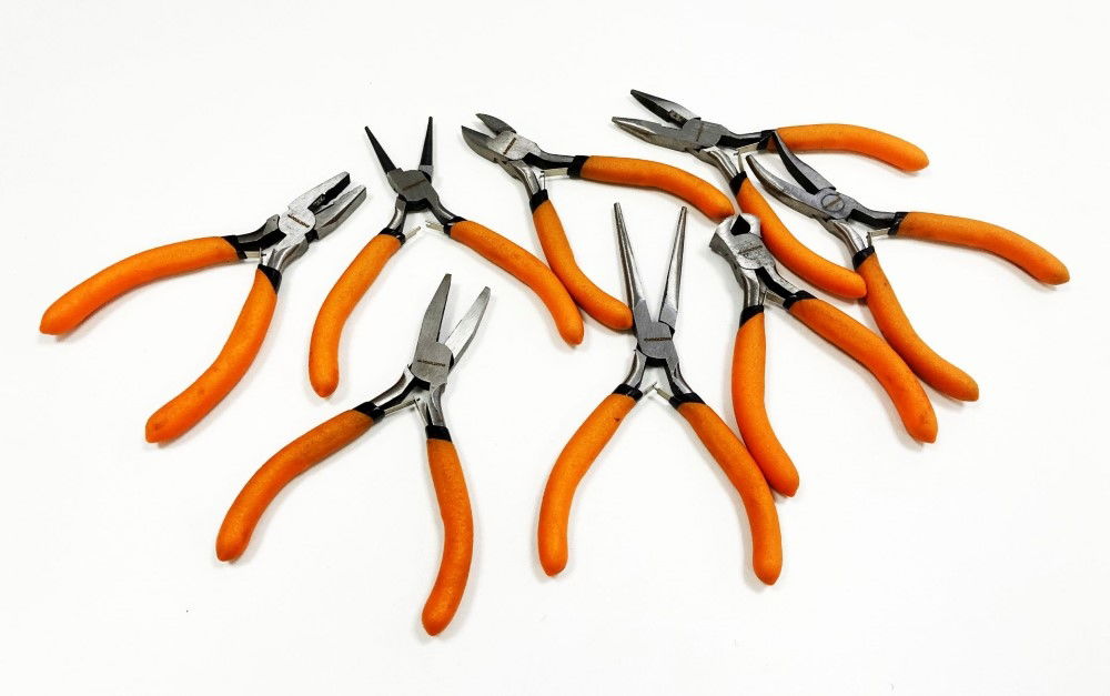 MINI PLIER SET ASSORTED 8PC CHROME VANADIUM STEEL - TOOLZONE KDPPL137 thumbnail 7