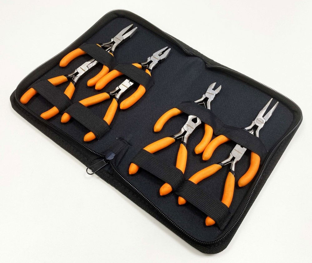 MINI PLIER SET ASSORTED 8PC CHROME VANADIUM STEEL - TOOLZONE KDPPL137 thumbnail 9