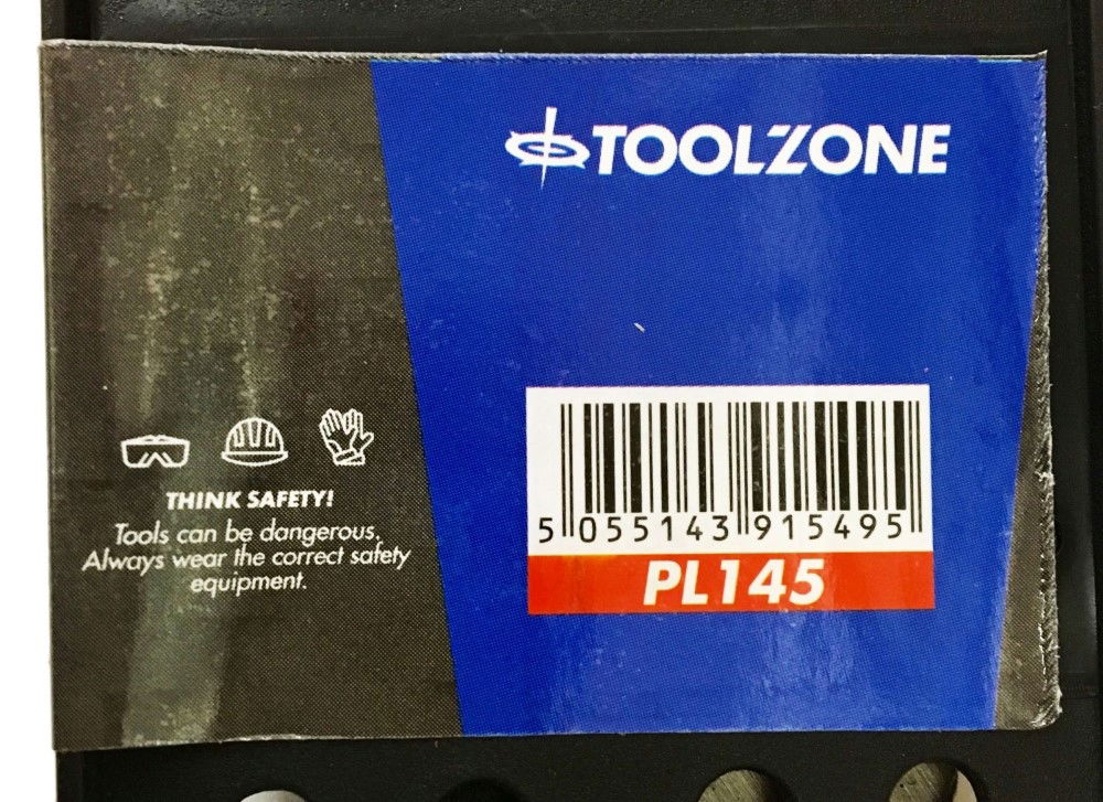 WATER PUMP PLIERS BOX JOINT 10 CRV BLACK FINISH - TOOLZONE KDPPL145 thumbnail 2