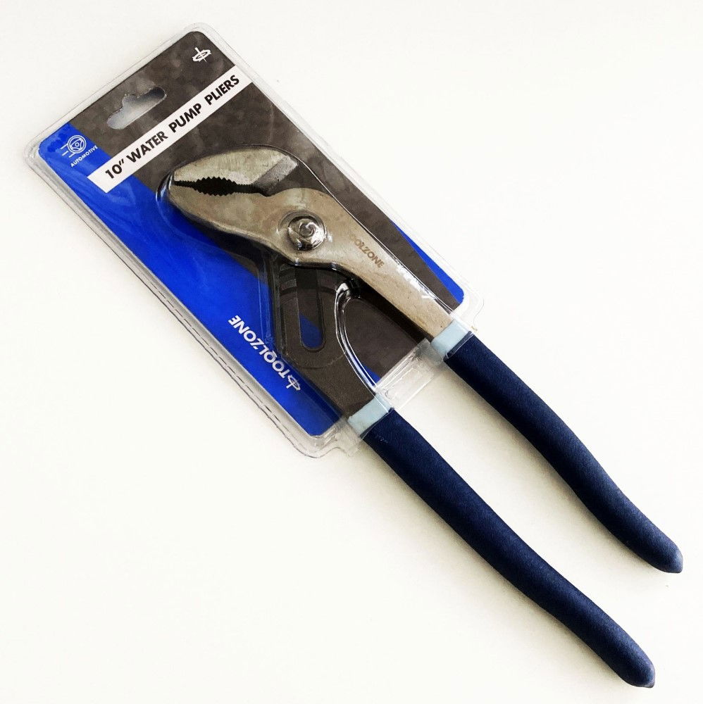 WATER PUMP PLIERS 10 SATIN FINISH GROOVE JOINT - TOOLZONE KDPPL160 thumbnail 2