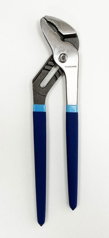 WATER PUMP PLIERS 12 SATIN FINISH GROOVE JOINT - TOOLZONE KDPPL161 thumbnail 4