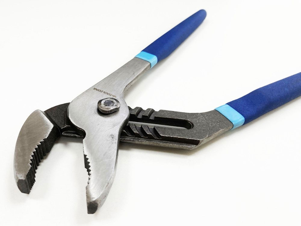 WATER PUMP PLIERS 12 SATIN FINISH GROOVE JOINT - TOOLZONE KDPPL161 thumbnail 6