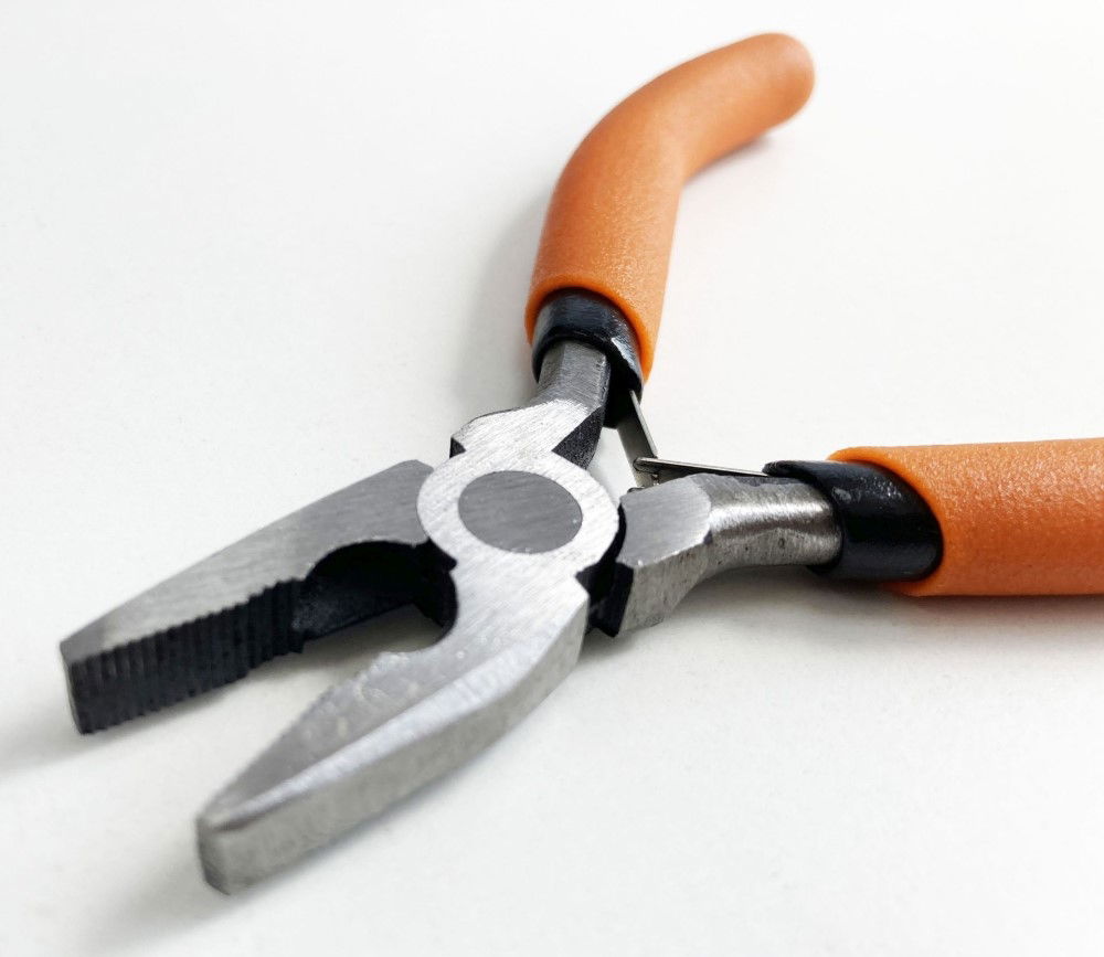 MINI COMBINATION PLIERS SPRING LOADED FOAM HANDLES - TOOLZONE KDPPL174 thumbnail 3