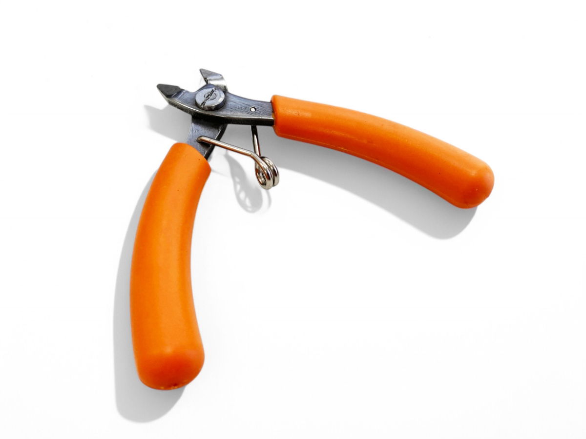 MINI WIRE CUT PLIERS STAINLESS STEEL 95mm PVC HANDLE - TOOLZONE KDPPL183 thumbnail 3