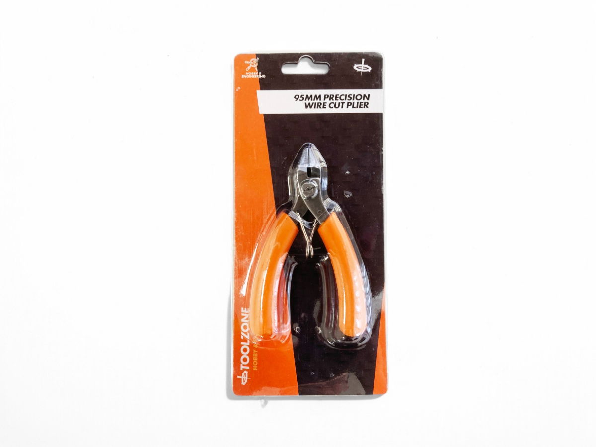 MINI WIRE CUT PLIERS STAINLESS STEEL 95mm PVC HANDLE - TOOLZONE KDPPL183 thumbnail 4