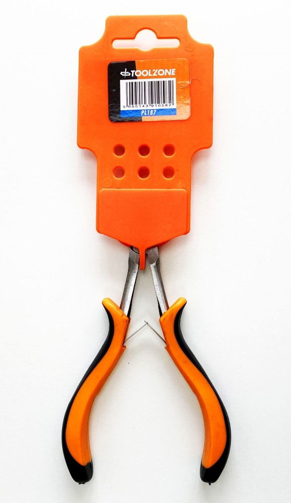 PRECISION NEEDLE NOSE PLIERS LEAF SPRING CARBON STEEL - TOOLZONE KDPPL187 thumbnail 5