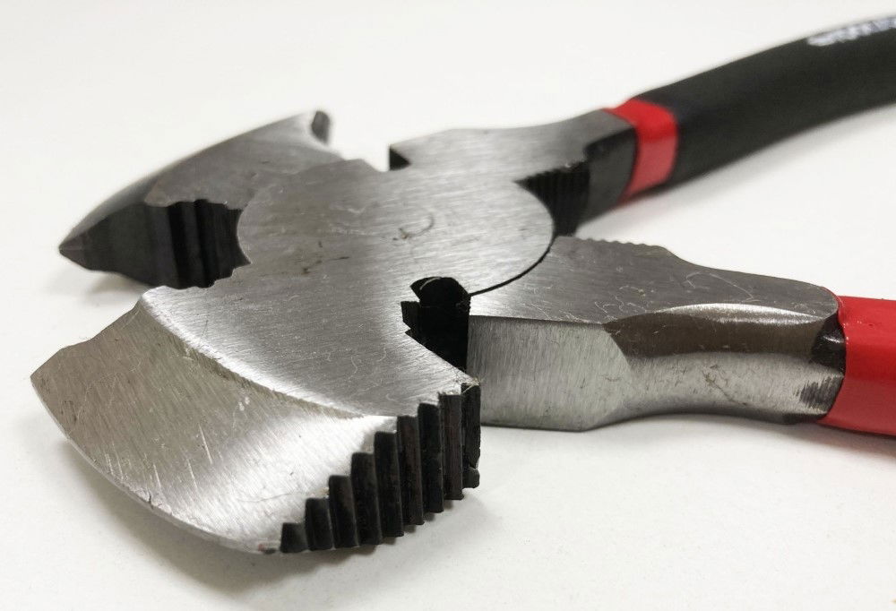 FENCING PLIERS 10.5 DROP FORGED CARBON STEEL DIPPED HANDLE - TOOLZONE KDPPL223 thumbnail 7