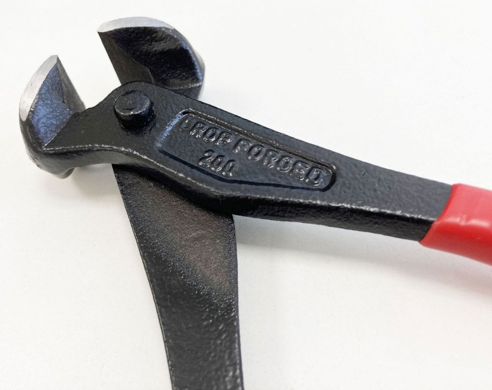 END CUT PLIERS 8 RED PVC DIPPED HANDLES - TOOLZONE KDPPL224 thumbnail 6