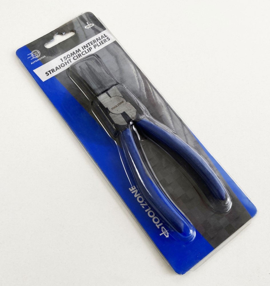 CIRCLIP PLIERS INTERNAL STRAIGHT 6 CARBON STEEL - TOOLZONE KDPPL237 thumbnail 2
