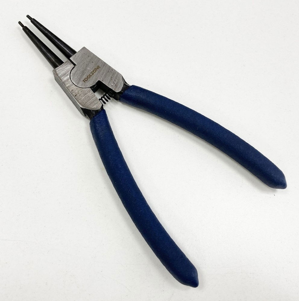 CIRCLIP PLIERS EXTERNAL STRAIGHT 6 CARBON STEEL - TOOLZONE KDPPL239 thumbnail 4