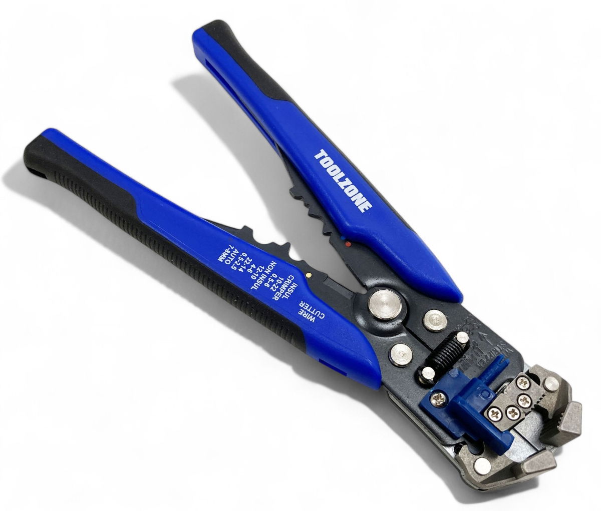 AUTO STRIPPER AND CRIMPER 10-24 awg 0.13-6.0mm² BLUE - TOOLZONE KDPPL256 thumbnail 5