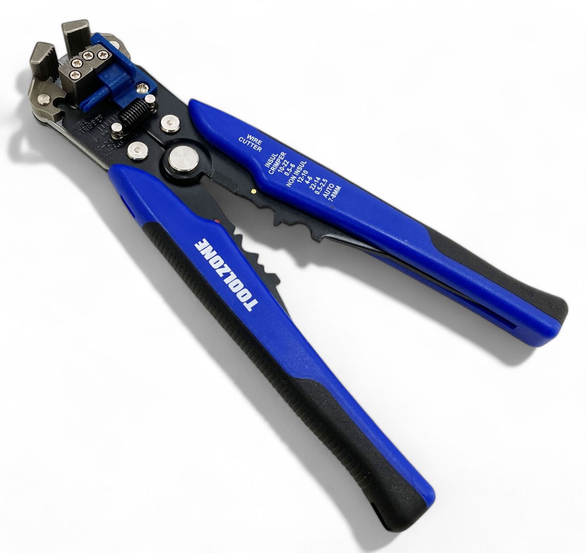 AUTO STRIPPER AND CRIMPER 10-24 awg 0.13-6.0mm² BLUE - TOOLZONE KDPPL256 thumbnail 8