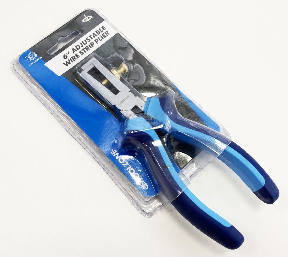 WIRE STRIP PLIERS 6 BLUE - TOOLZONE KDPPL257 thumbnail 2