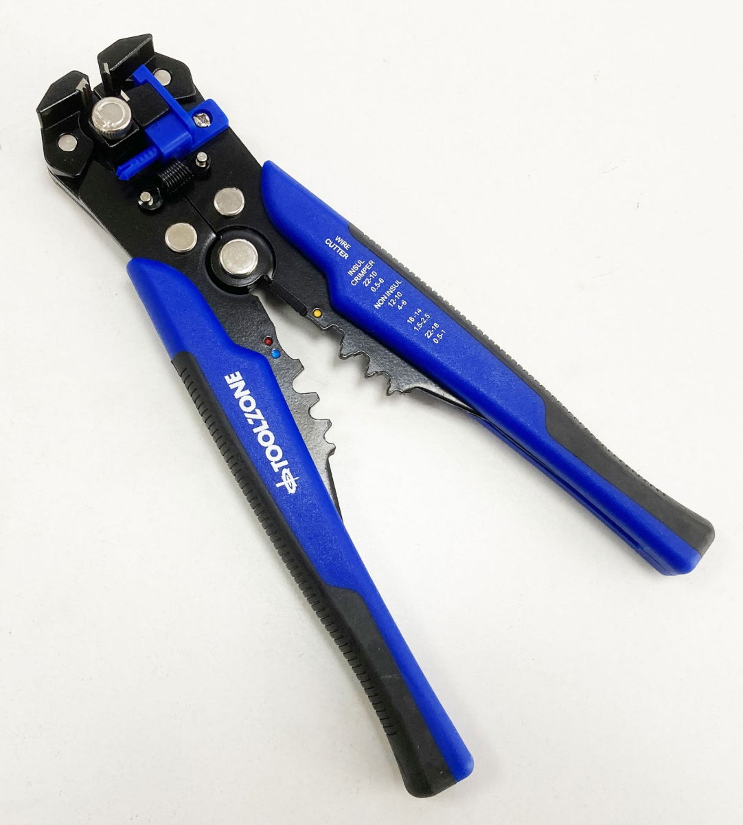 AUTO WIRE STRIPPER AND CRIMPERS 10-24 awg 0.2-6.0mm² - TOOLZONE KDPPL298 thumbnail 3