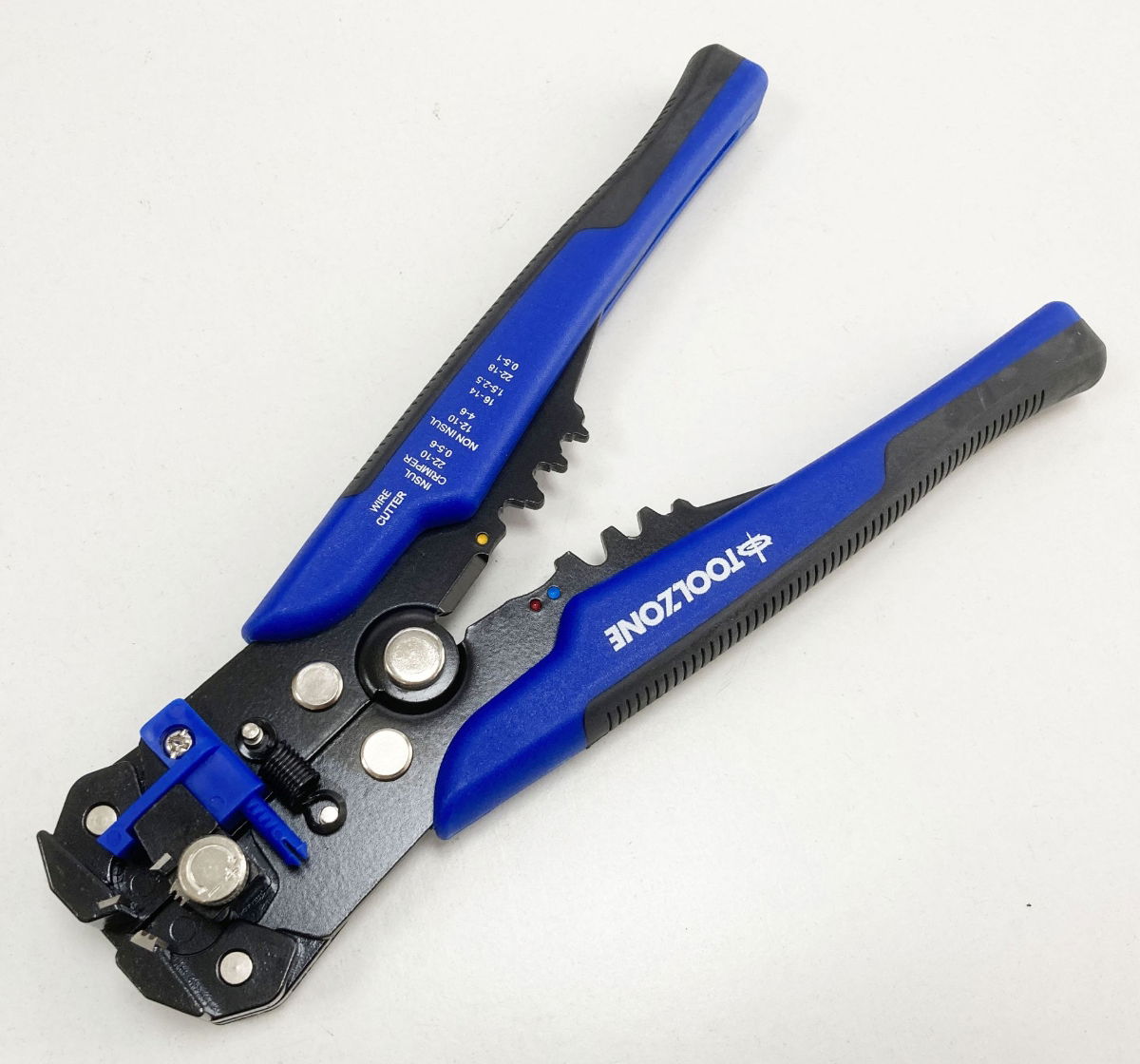 AUTO WIRE STRIPPER AND CRIMPERS 10-24 awg 0.2-6.0mm² - TOOLZONE KDPPL298 thumbnail 4