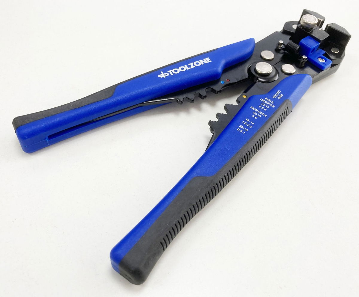 AUTO WIRE STRIPPER AND CRIMPERS 10-24 awg 0.2-6.0mm² - TOOLZONE KDPPL298 thumbnail 6