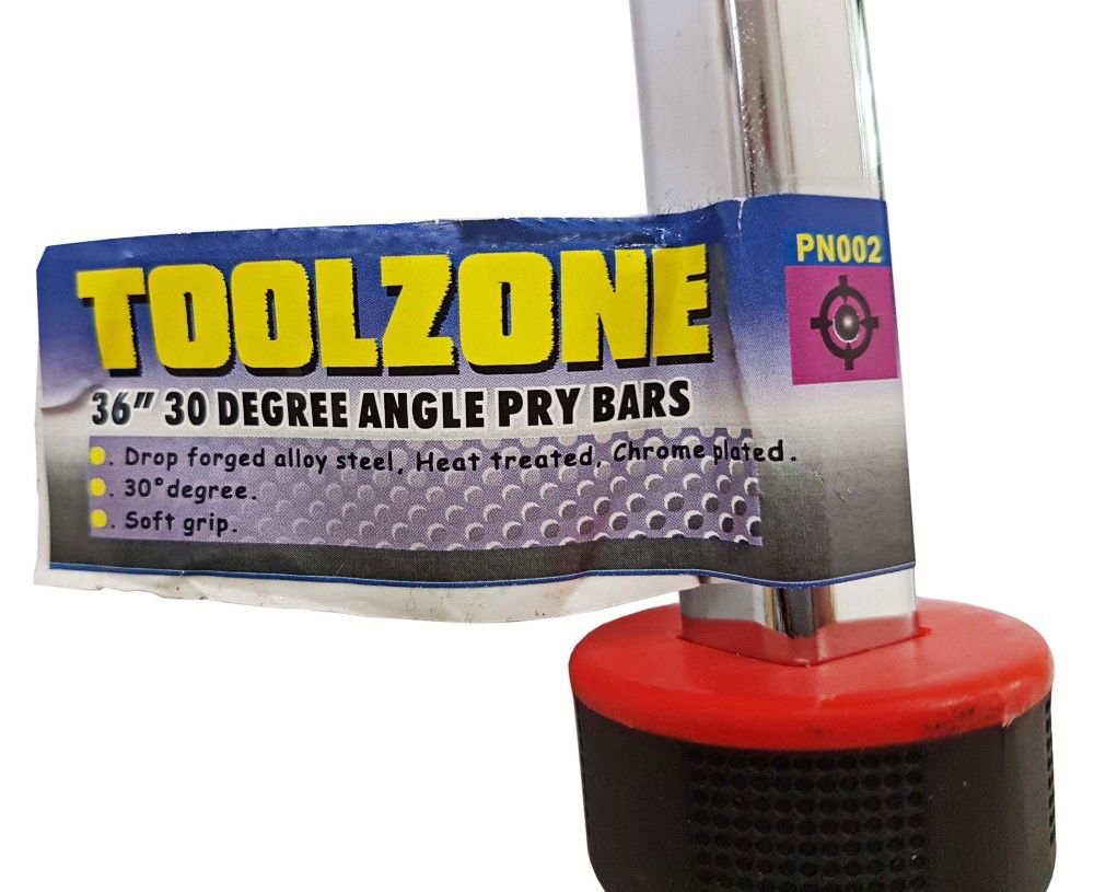 PRY BAR 36 30 DEGREE ANGLE - TOOLZONE KDPPN002 thumbnail 3