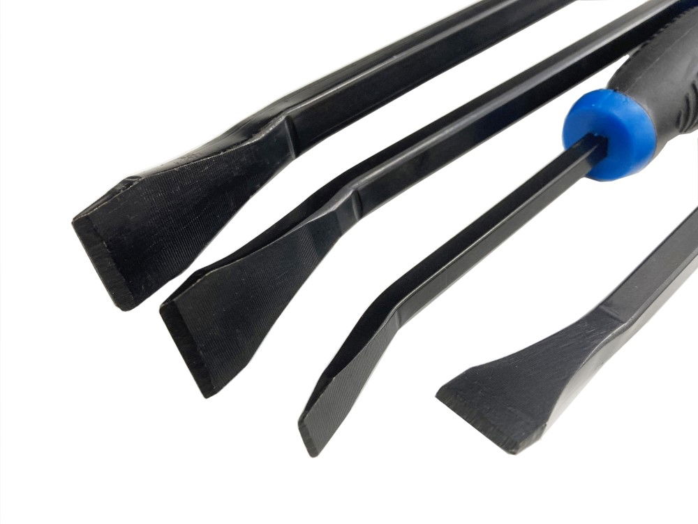 PRY BAR SET 4PC QUALITY HANDLES 210mm-590mm - TOOLZONE KDPPN003 thumbnail 8