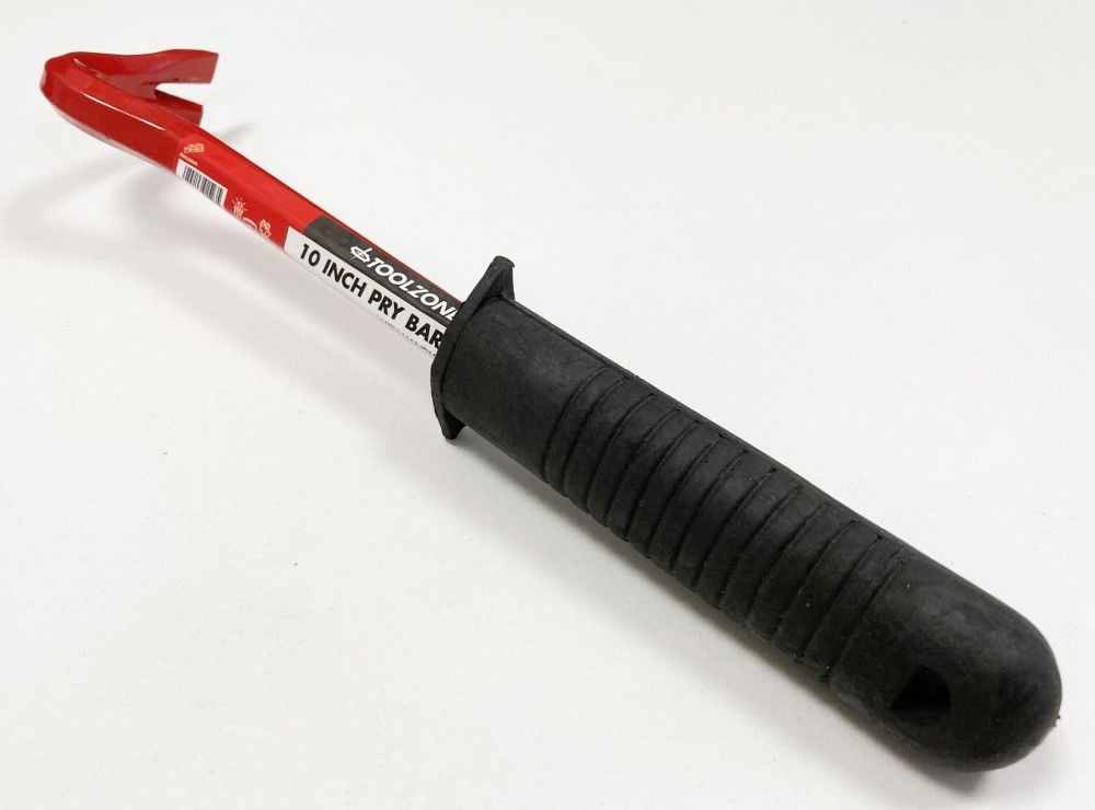 PRY BAR 10 SWAN NECK RUBBER HANDLE - TOOLZONE KDPPN013 thumbnail 5