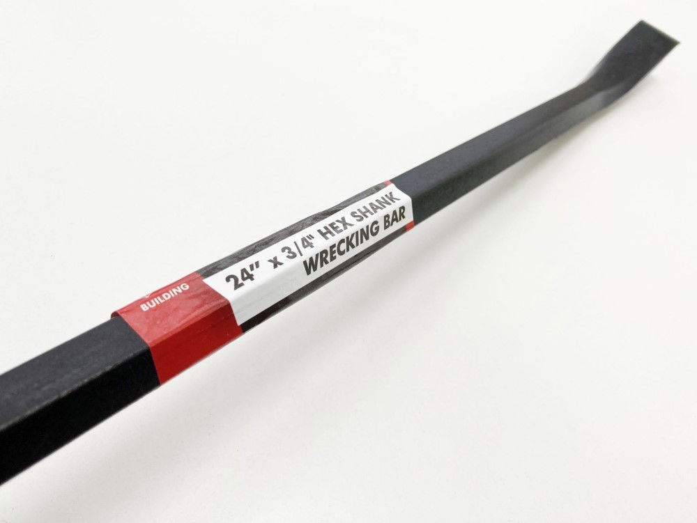WRECKING BAR STANDARD 24 x 3/4 HARDENED STEEL - TOOLZONE KDPPN079 thumbnail 5
