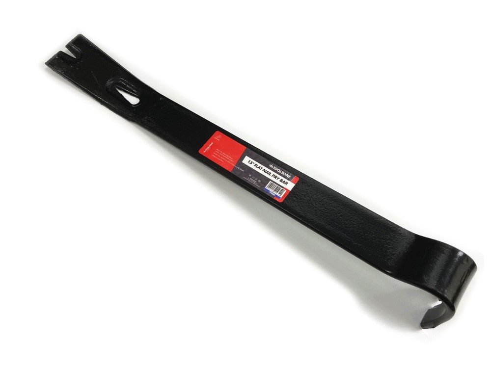 NAIL PRY BAR FLAT 15 FORGED CARBON STEEL - TOOLZONE KDPPN082 thumbnail 3